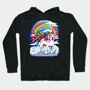 Beagle Unicorn Dog Hoodie